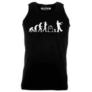 Reality Glitch Evolution of Zombies Mens Vest