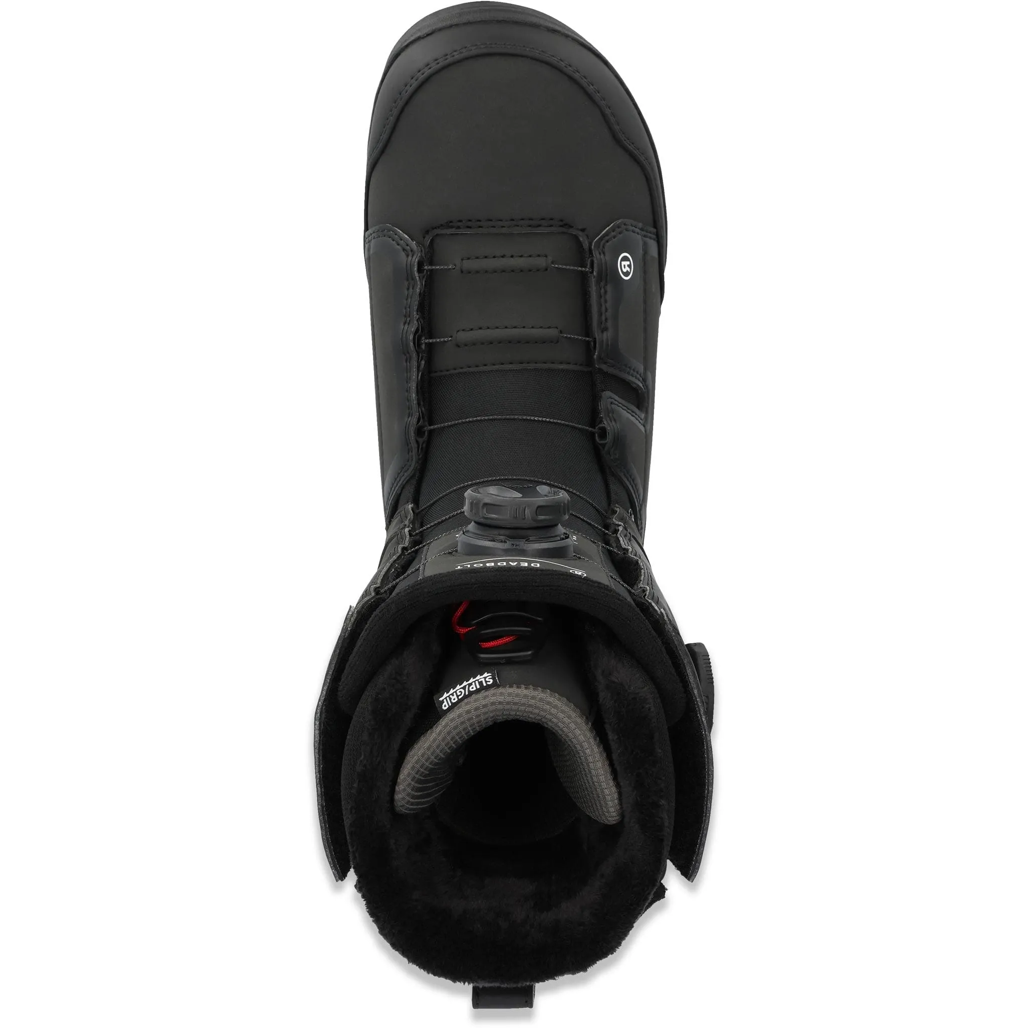 Ride Deadbolt Zonal Snowboard Boots Black 2025
