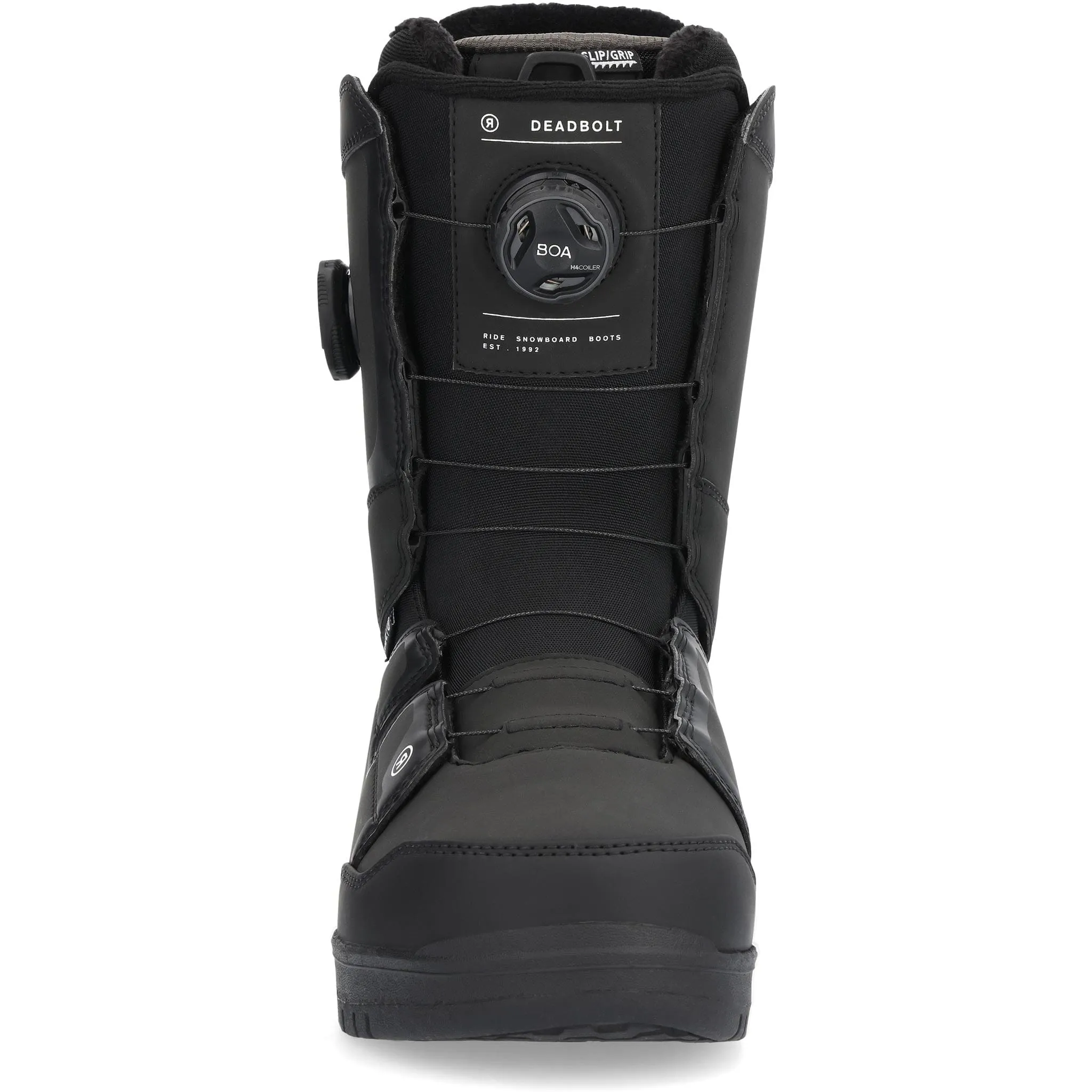 Ride Deadbolt Zonal Snowboard Boots Black 2025