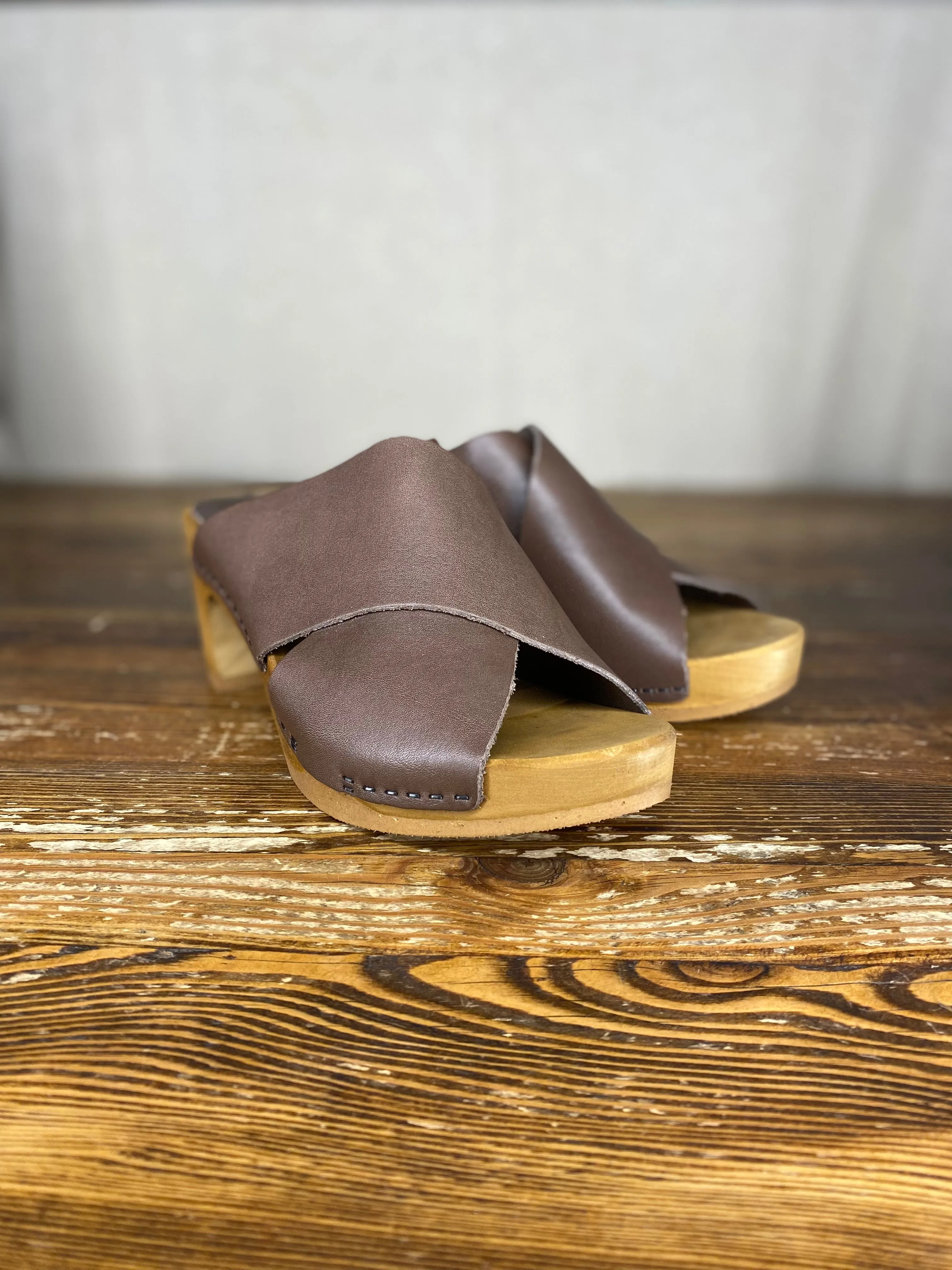 Rita High Mule - Maronn