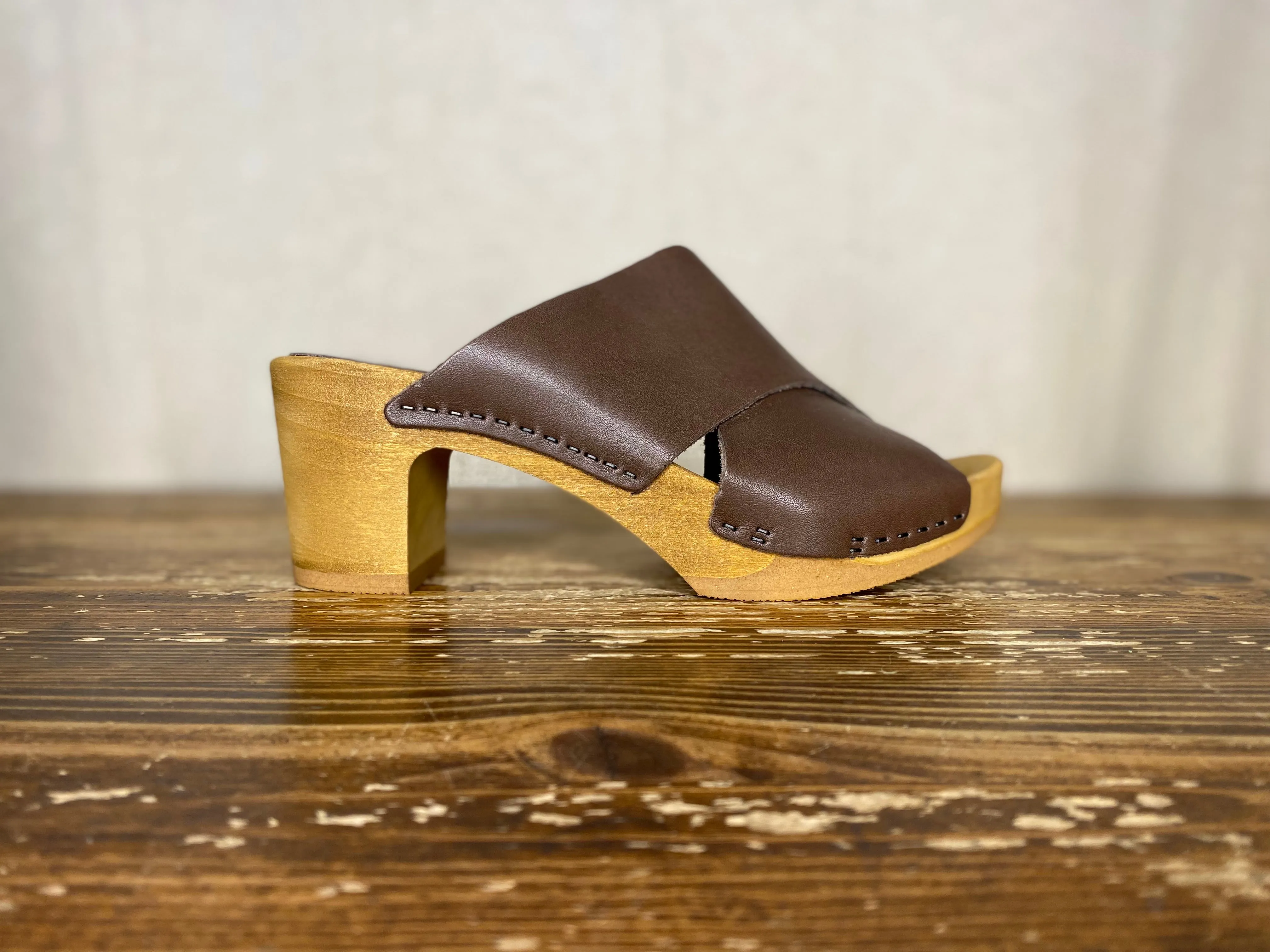 Rita High Mule - Maronn