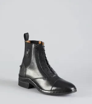 SALE Milton Ladies Leather Paddock Boot Black