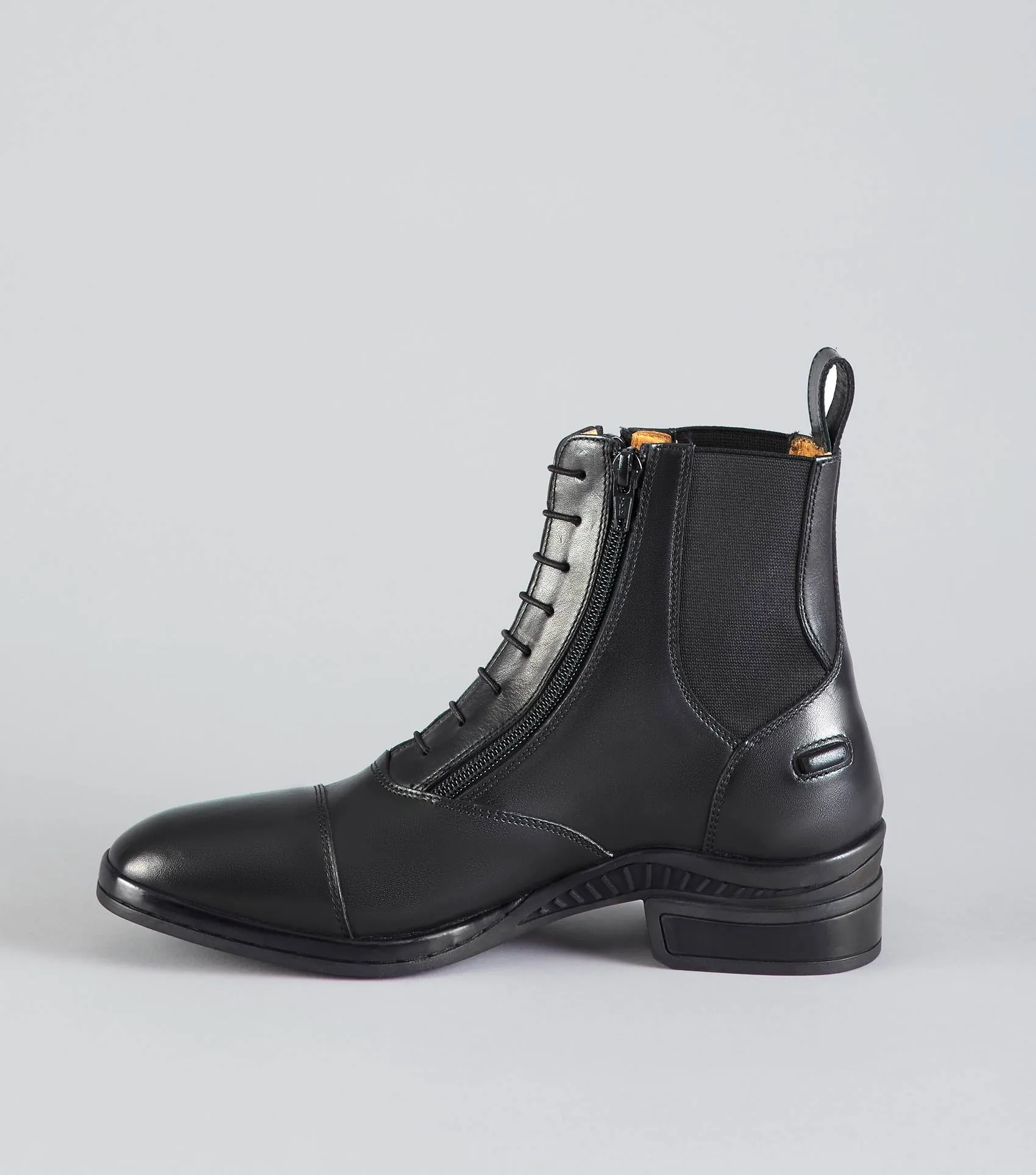SALE Milton Ladies Leather Paddock Boot Black