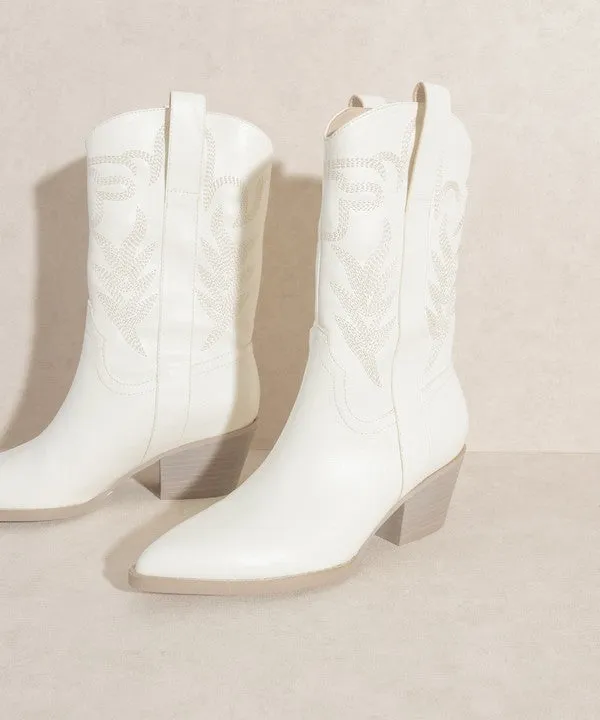 Sephira Embroidered Western Boots