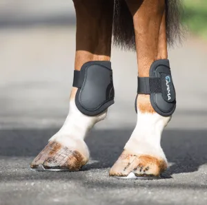 Shires ARMA Rear Fetlock Boots - Black