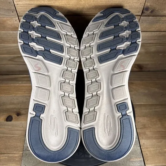 Skechers Mens Size 13 Slip-Ins Blue Archfit Handsfree Sneakers Walking Shoe