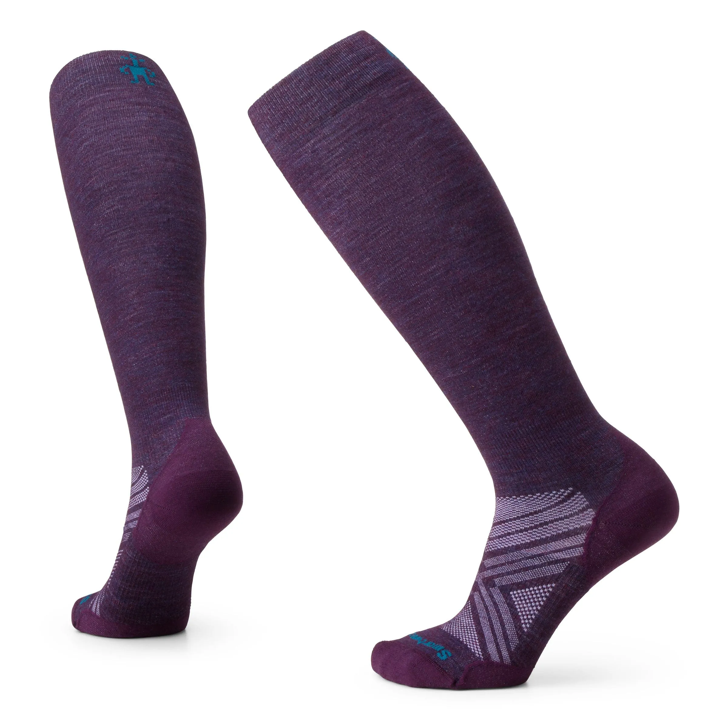 Smartwool Womens Ski Extra Stretch Zero Cushion Over-The-Calf Socks