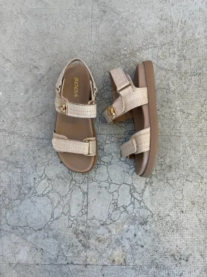 Soda Cobber Sandal Raffia