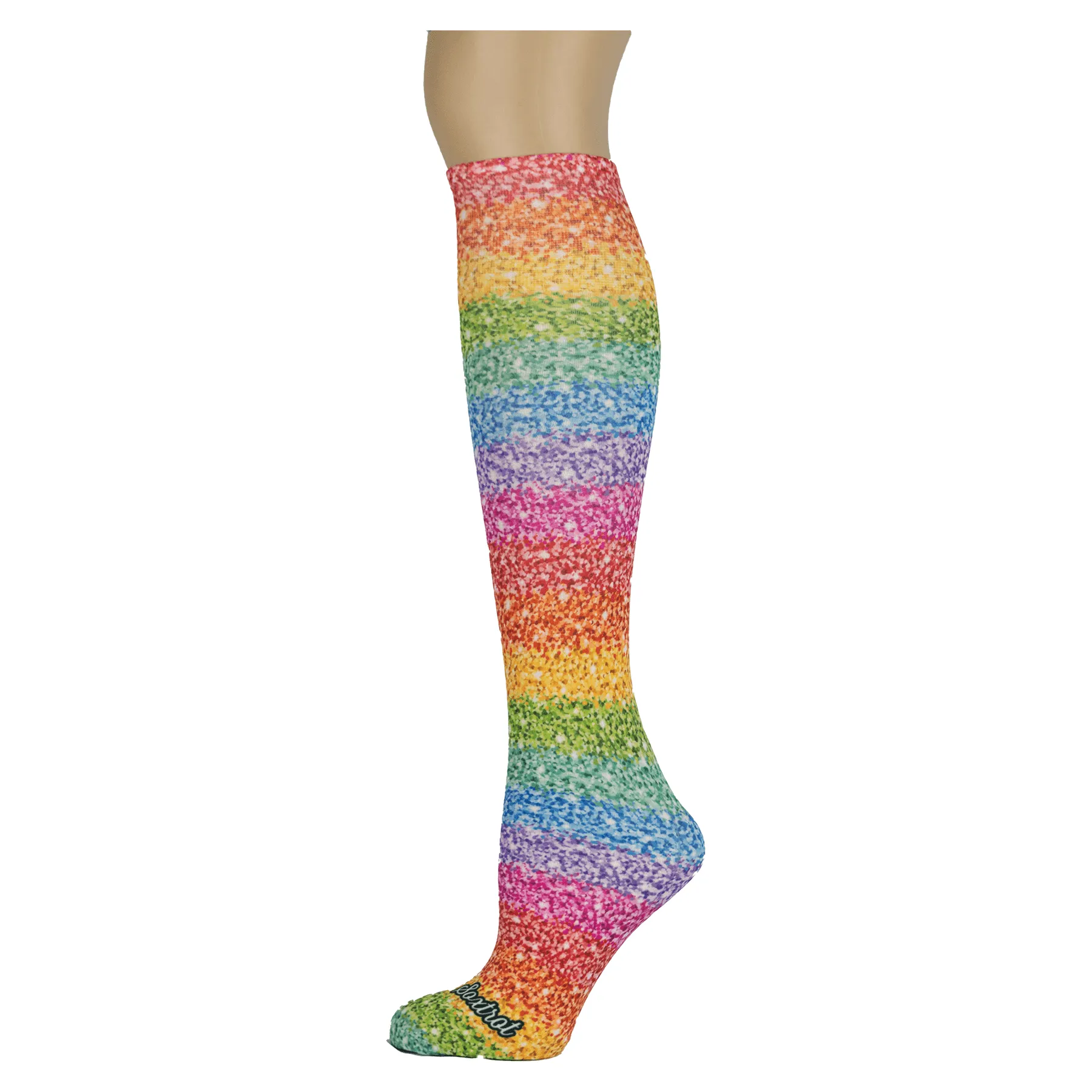 Sparkle Rainbow Youth Knee Highs