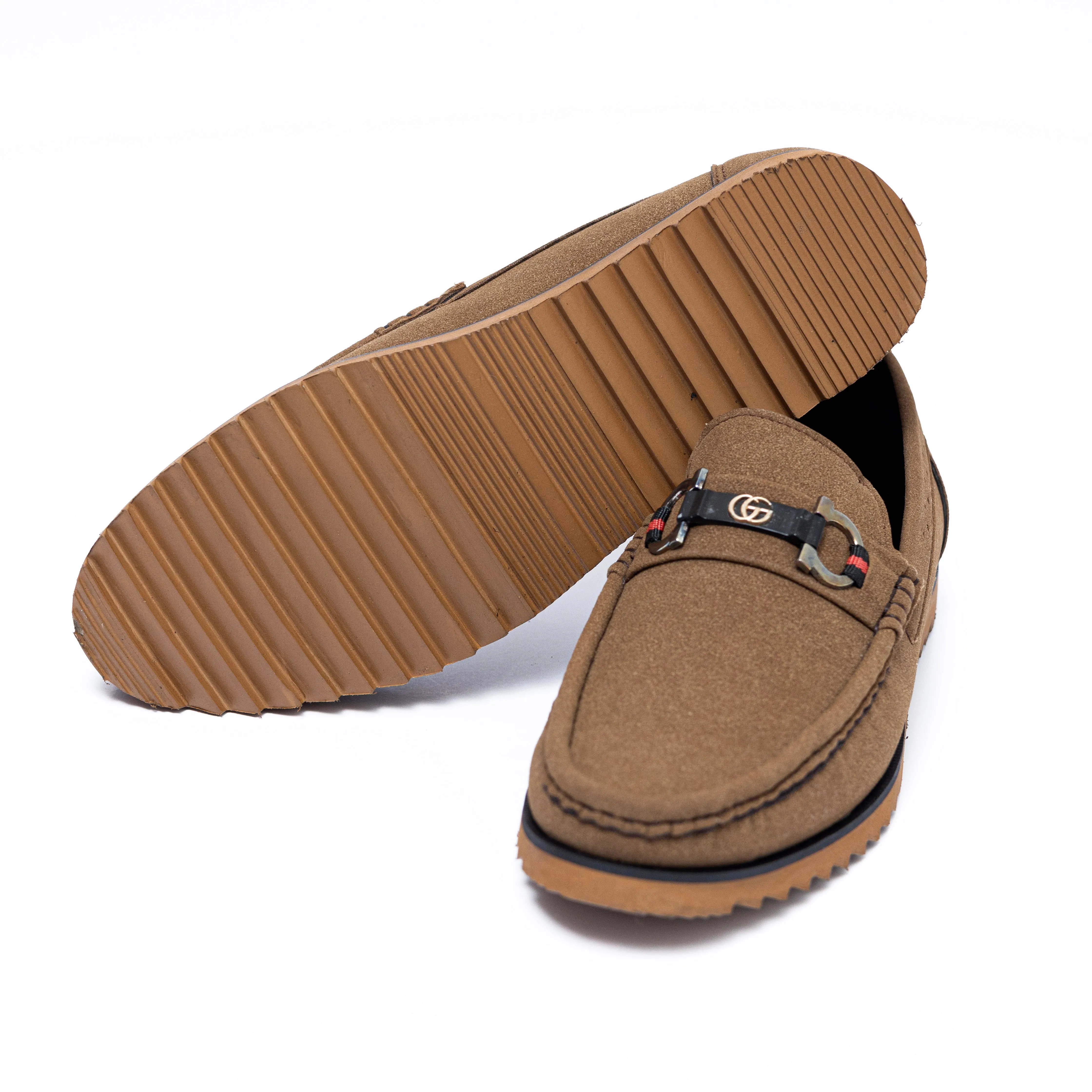 Tan Suede Sophisticated High Sole