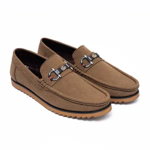 Tan Suede Sophisticated High Sole