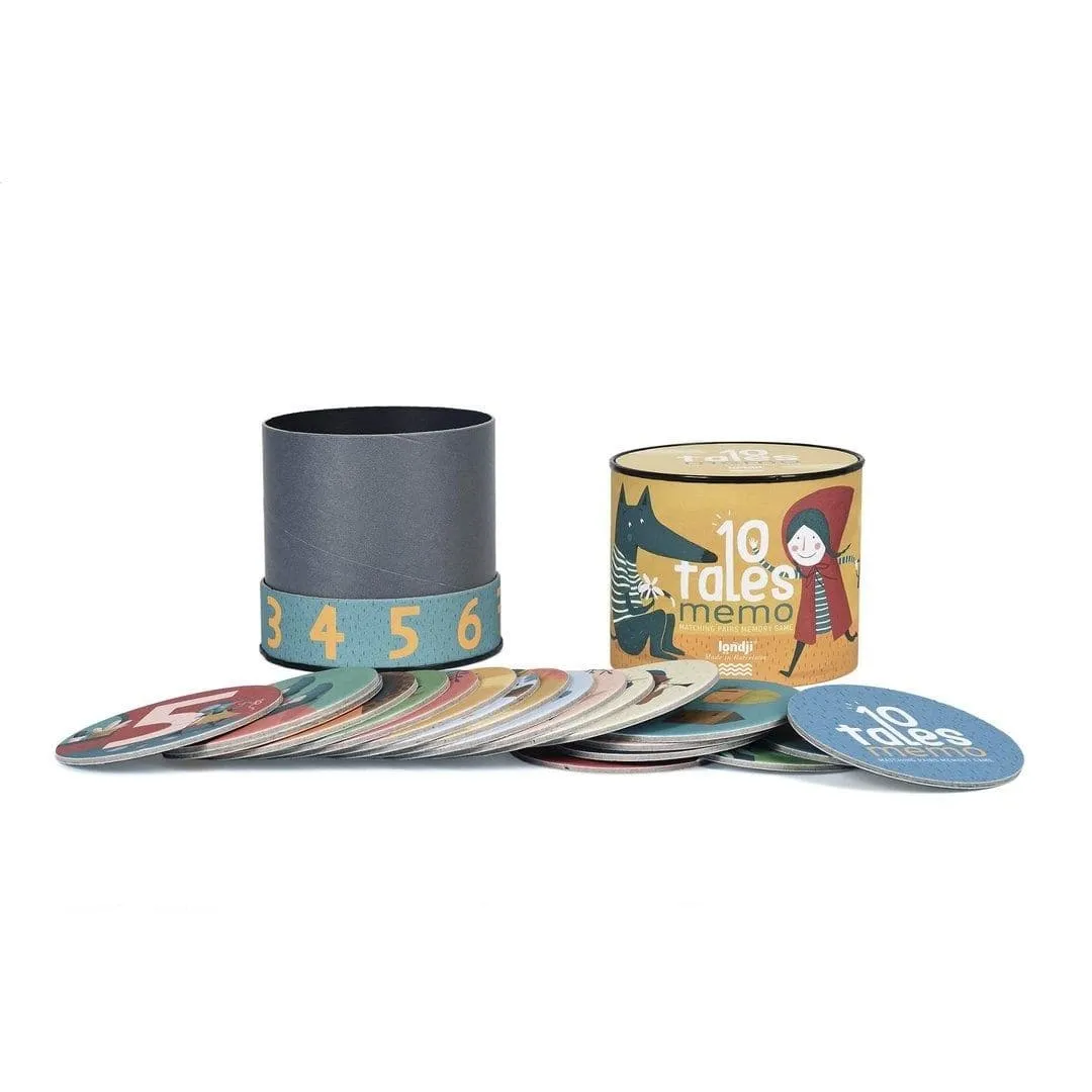 Ten Tales Memory Counting Game