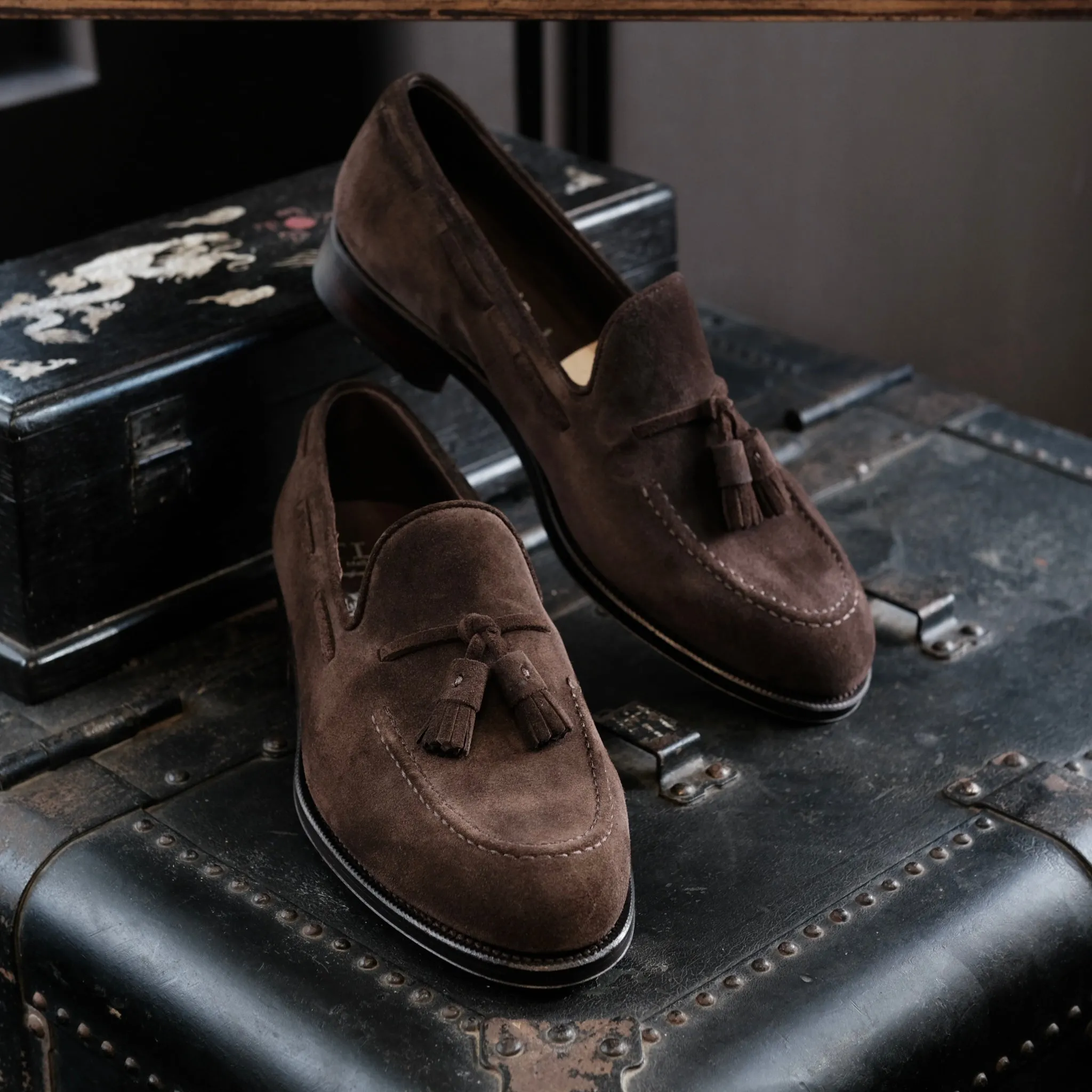TLB Mallorca Unlined Tassel Loafer (Jones)