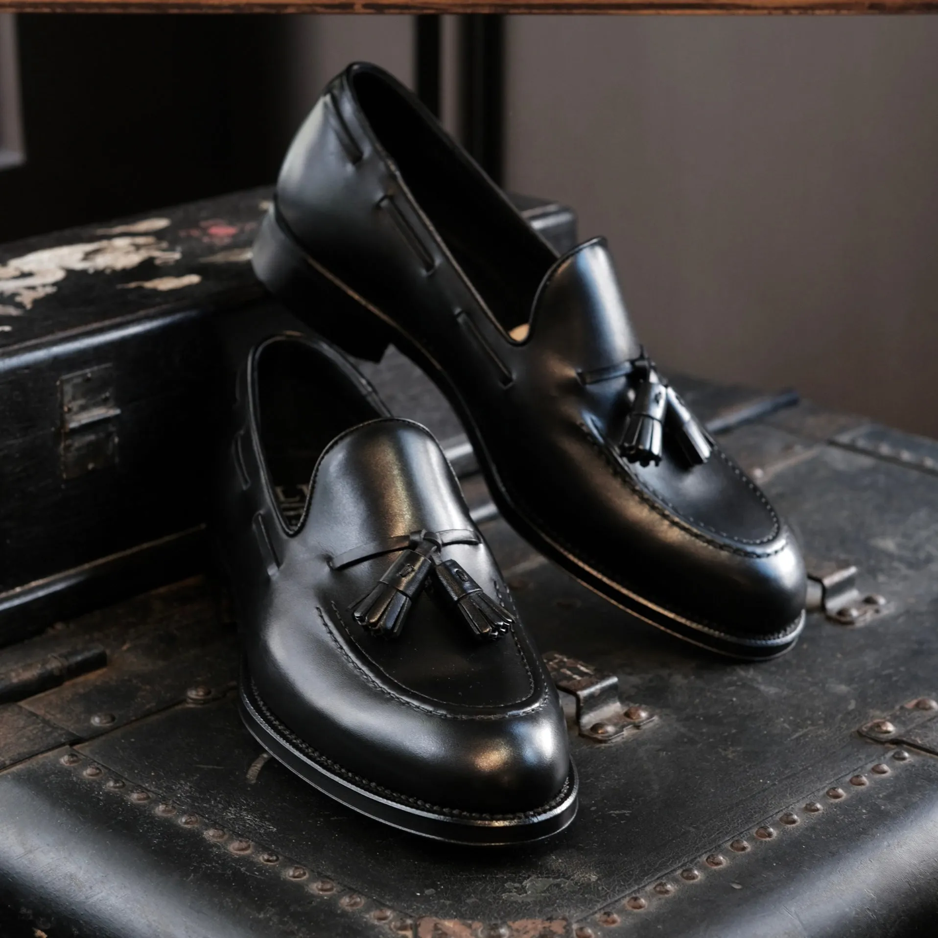 TLB Mallorca Unlined Tassel Loafer (Jones)
