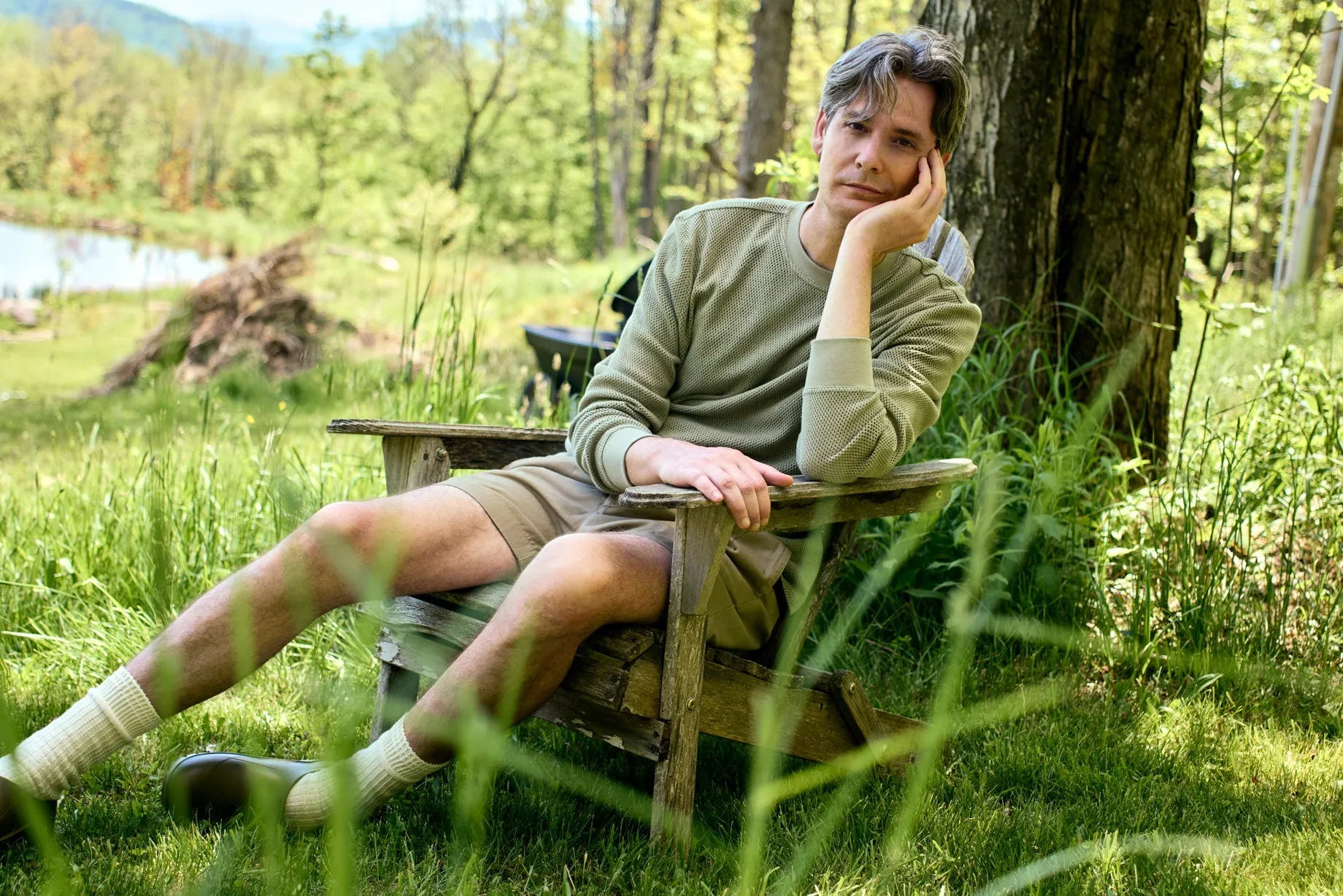 Todd Snyder X Gardenheir Italian Garden Clogs in Camp Olive