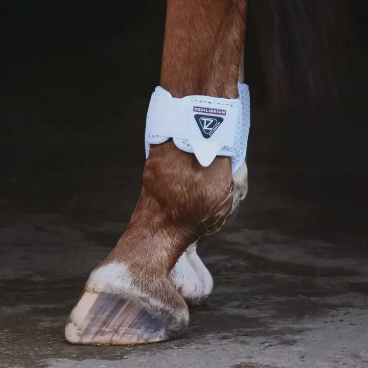Tri-Zone Fetlock Boots White