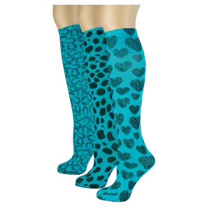 Turquoise Novelty 3 Pack