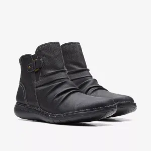 Un Loop Top Boots - Black Leather - 26168673