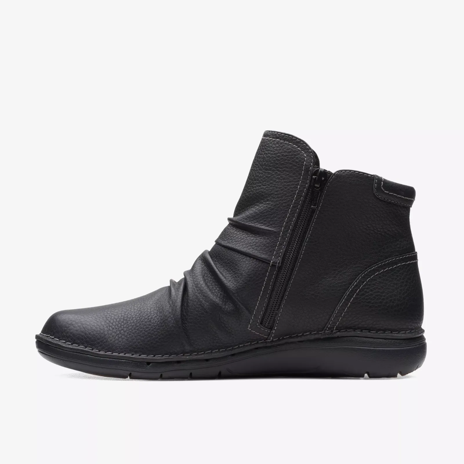 Un Loop Top Boots - Black Leather - 26168673