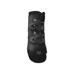 Veredus Absolute Rear Leg Elastic Horse Brushing Boot - Lightweight/Breathable -Black