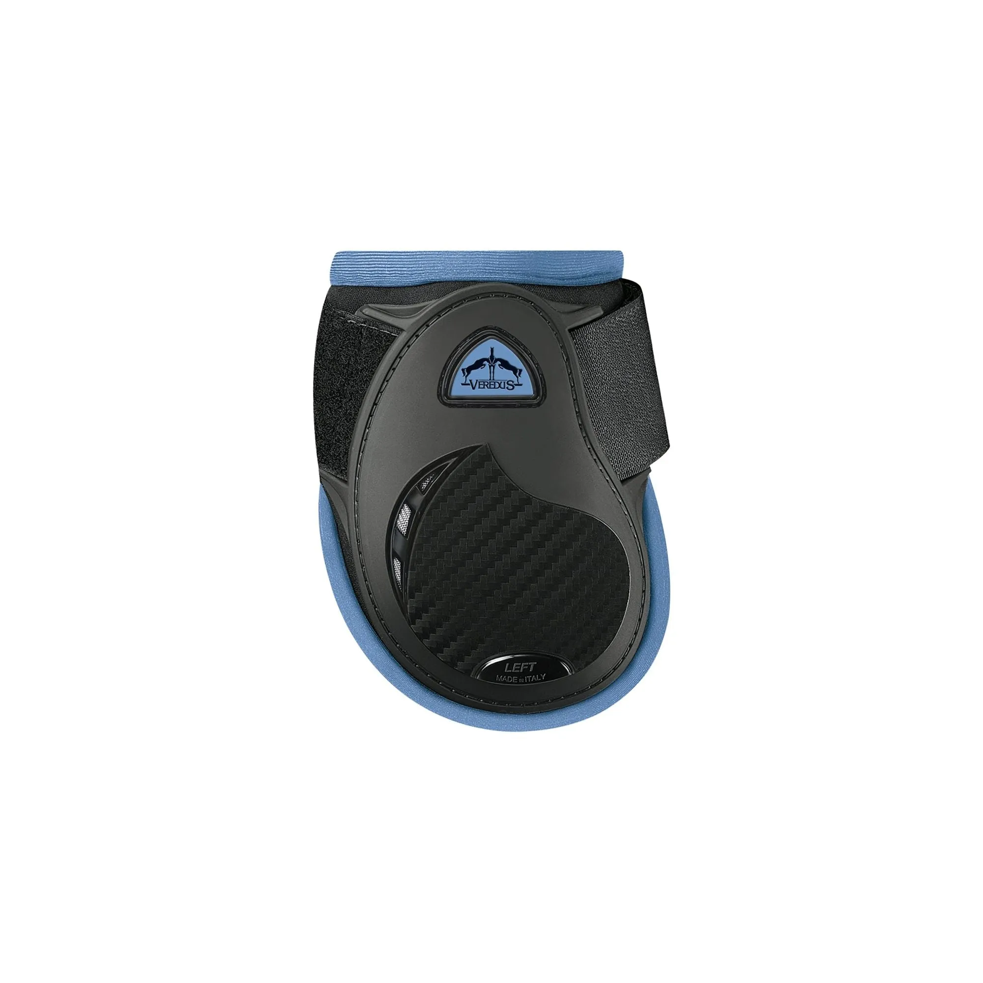 Veredus Young Jump Vento Fetlock Boot - Black/Light Blue