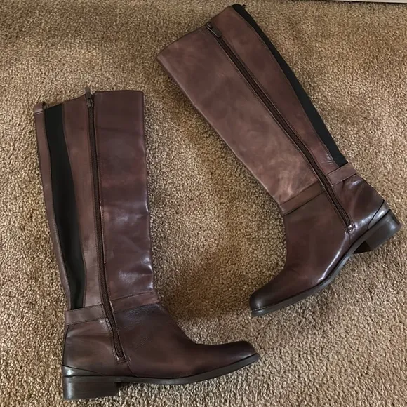 Vince Camuto Brown Vince PIPPER(BOX)  Riding boots women’s Size 11