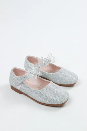 Viny - Girls Sparkle Bow Sandals
