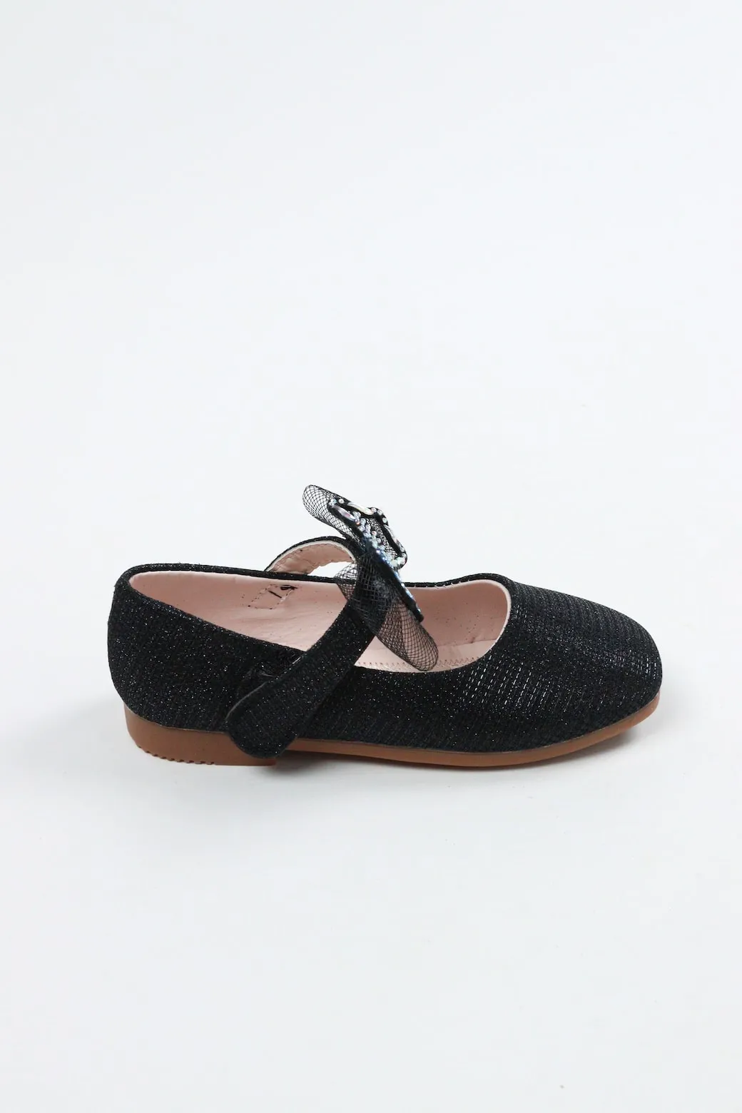 Viny - Girls Sparkle Bow Sandals