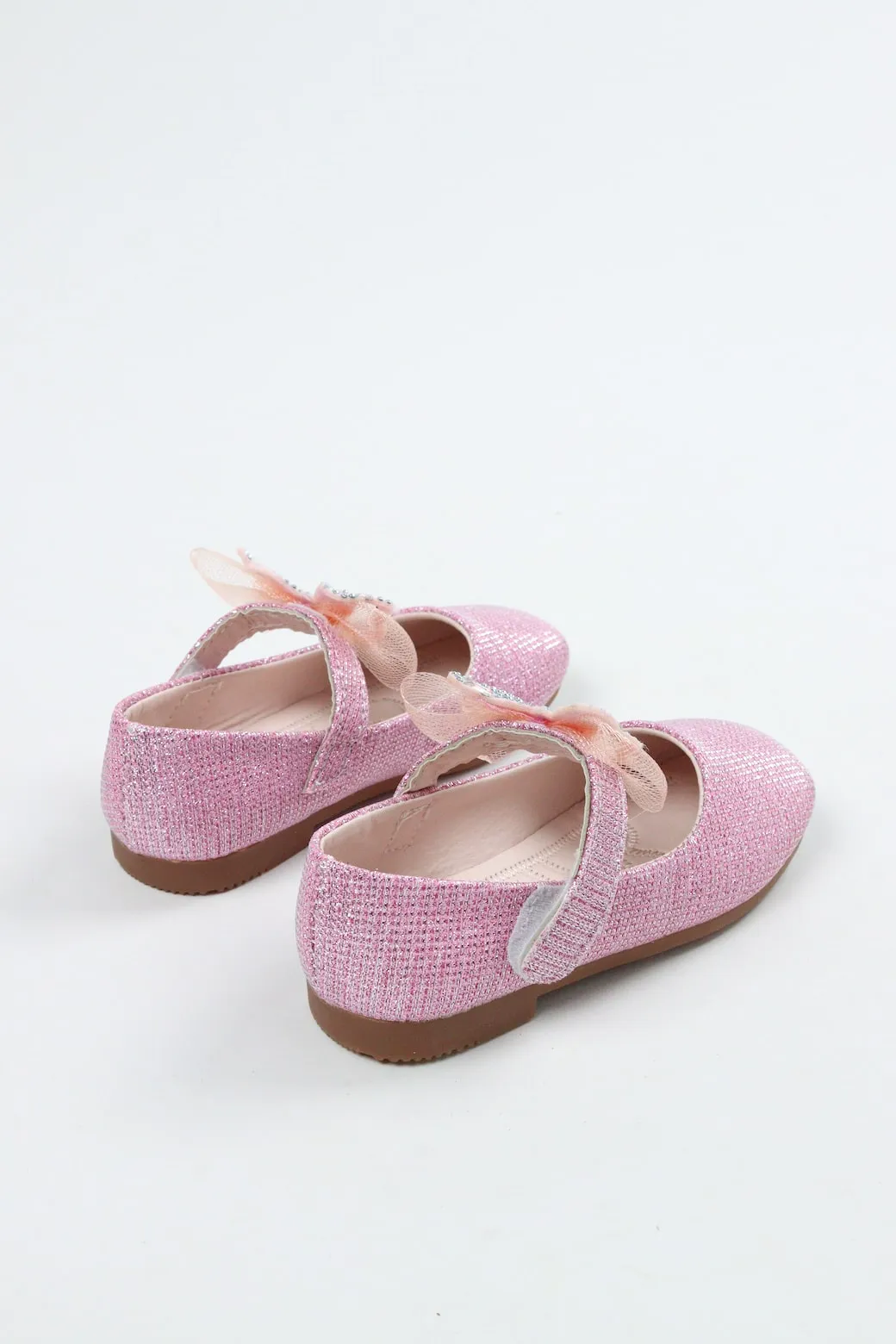 Viny - Girls Sparkle Bow Sandals