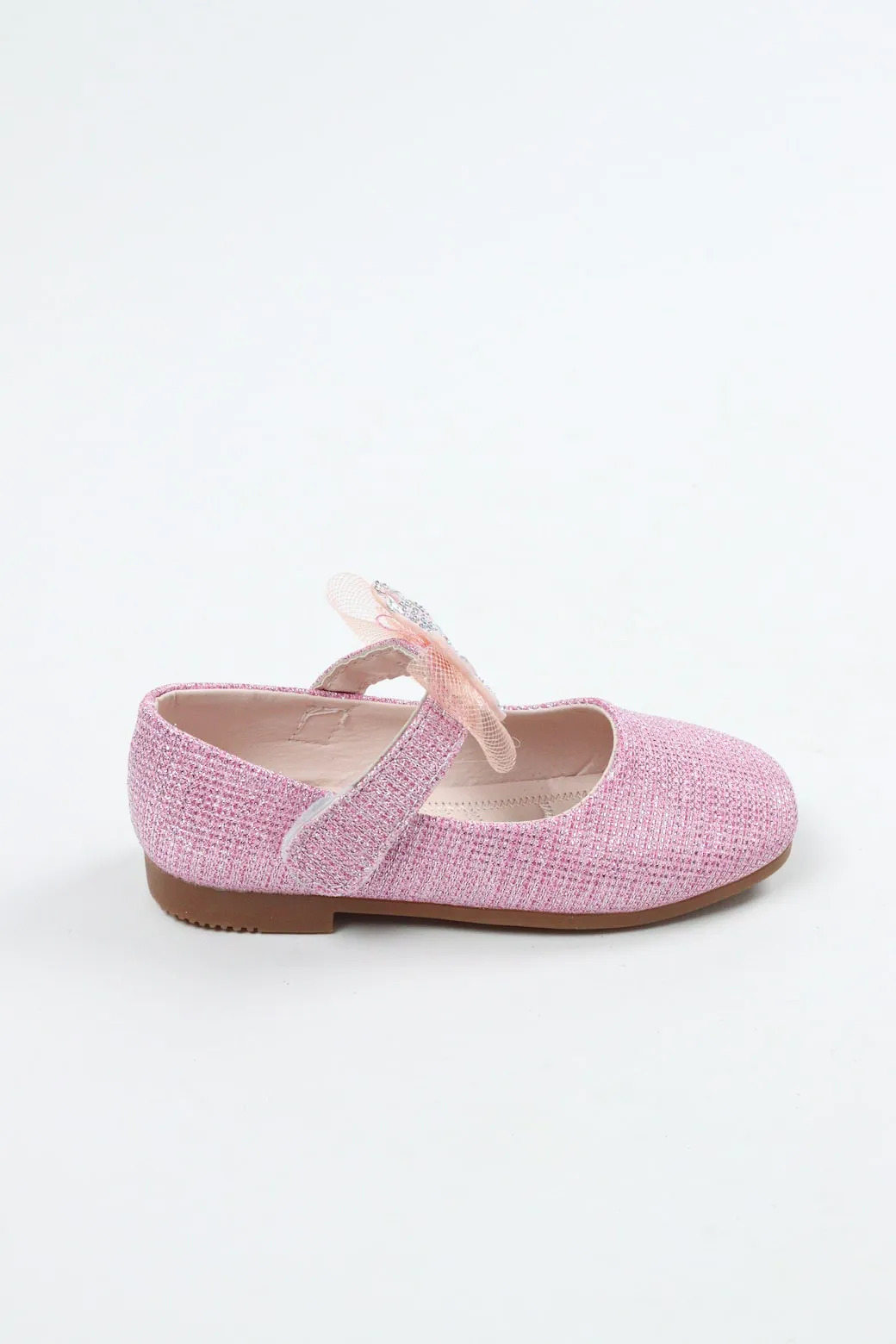 Viny - Girls Sparkle Bow Sandals