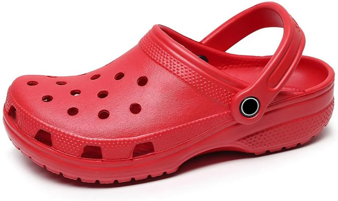 Vipora Mules Clogs for Women and Men, Classic Unisex Adult Shoes Slippers Outside Home Garden Wear Non-Slip Thick Bottom Sliders Flip-Flops Sandals