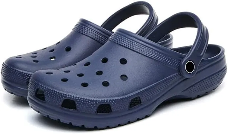 Vipora Mules Clogs for Women and Men, Classic Unisex Adult Shoes Slippers Outside Home Garden Wear Non-Slip Thick Bottom Sliders Flip-Flops Sandals