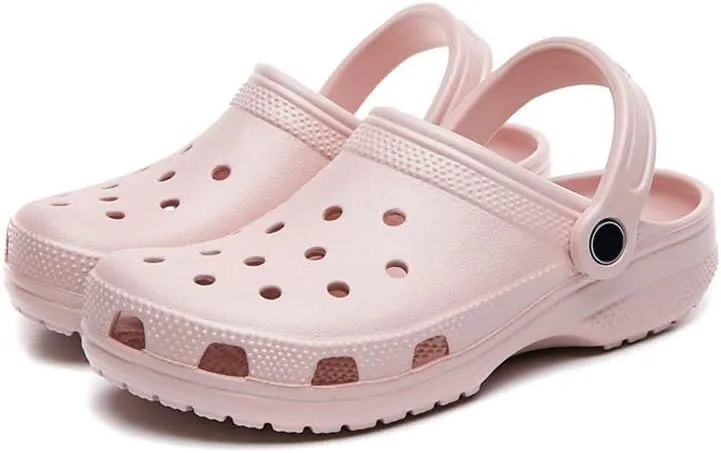 Vipora Mules Clogs for Women and Men, Classic Unisex Adult Shoes Slippers Outside Home Garden Wear Non-Slip Thick Bottom Sliders Flip-Flops Sandals