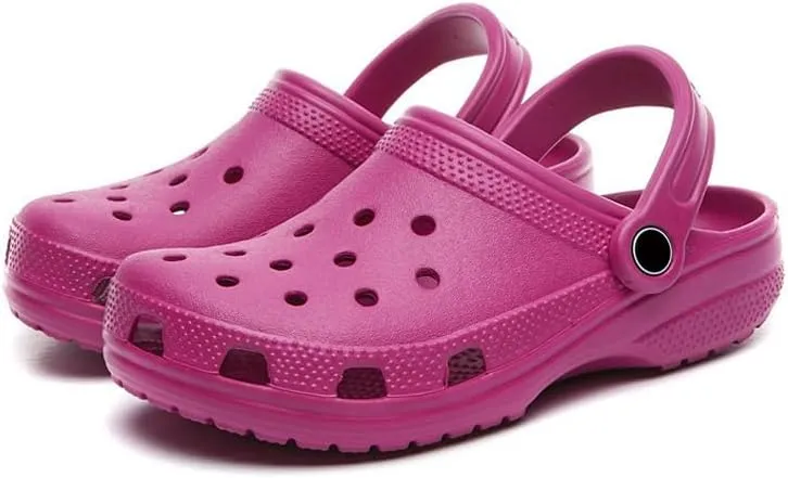 Vipora Mules Clogs for Women and Men, Classic Unisex Adult Shoes Slippers Outside Home Garden Wear Non-Slip Thick Bottom Sliders Flip-Flops Sandals