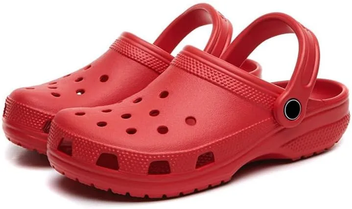 Vipora Mules Clogs for Women and Men, Classic Unisex Adult Shoes Slippers Outside Home Garden Wear Non-Slip Thick Bottom Sliders Flip-Flops Sandals