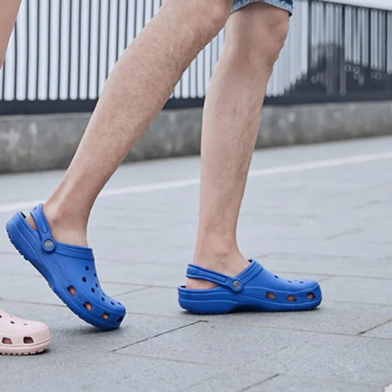 Vipora Mules Clogs for Women and Men, Classic Unisex Adult Shoes Slippers Outside Home Garden Wear Non-Slip Thick Bottom Sliders Flip-Flops Sandals