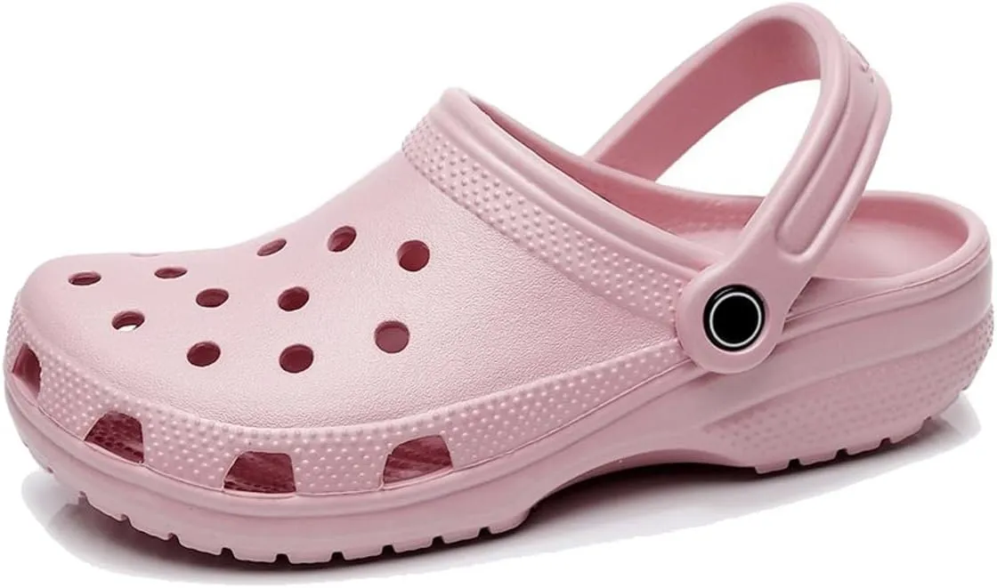 Vipora Mules Clogs for Women and Men, Classic Unisex Adult Shoes Slippers Outside Home Garden Wear Non-Slip Thick Bottom Sliders Flip-Flops Sandals