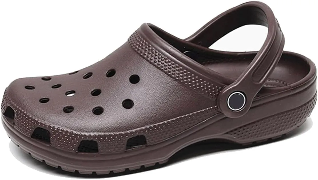 Vipora Mules Clogs for Women and Men, Classic Unisex Adult Shoes Slippers Outside Home Garden Wear Non-Slip Thick Bottom Sliders Flip-Flops Sandals