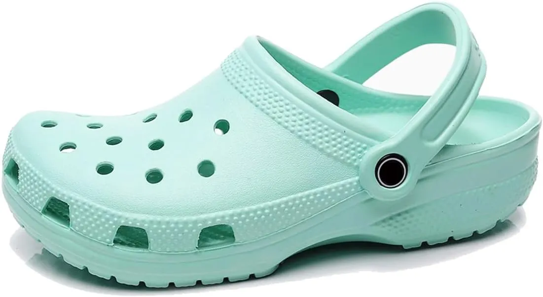 Vipora Mules Clogs for Women and Men, Classic Unisex Adult Shoes Slippers Outside Home Garden Wear Non-Slip Thick Bottom Sliders Flip-Flops Sandals