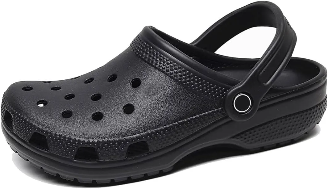 Vipora Mules Clogs for Women and Men, Classic Unisex Adult Shoes Slippers Outside Home Garden Wear Non-Slip Thick Bottom Sliders Flip-Flops Sandals