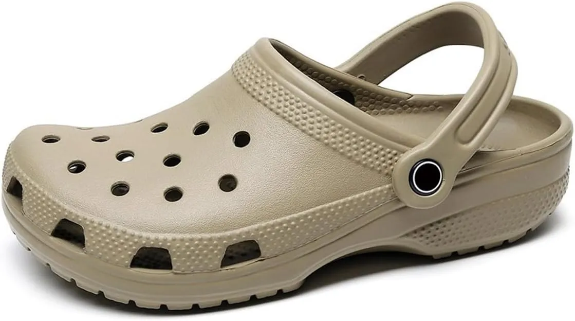 Vipora Mules Clogs for Women and Men, Classic Unisex Adult Shoes Slippers Outside Home Garden Wear Non-Slip Thick Bottom Sliders Flip-Flops Sandals