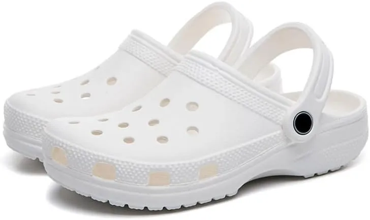 Vipora Mules Clogs for Women and Men, Classic Unisex Adult Shoes Slippers Outside Home Garden Wear Non-Slip Thick Bottom Sliders Flip-Flops Sandals