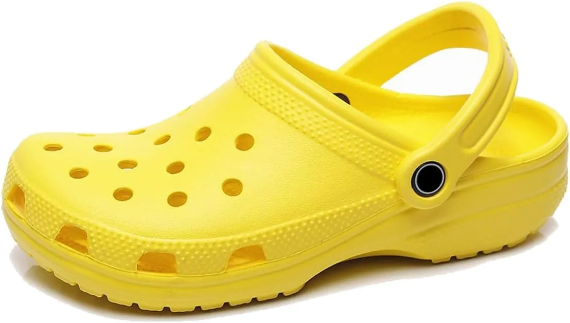 Vipora Mules Clogs for Women and Men, Classic Unisex Adult Shoes Slippers Outside Home Garden Wear Non-Slip Thick Bottom Sliders Flip-Flops Sandals