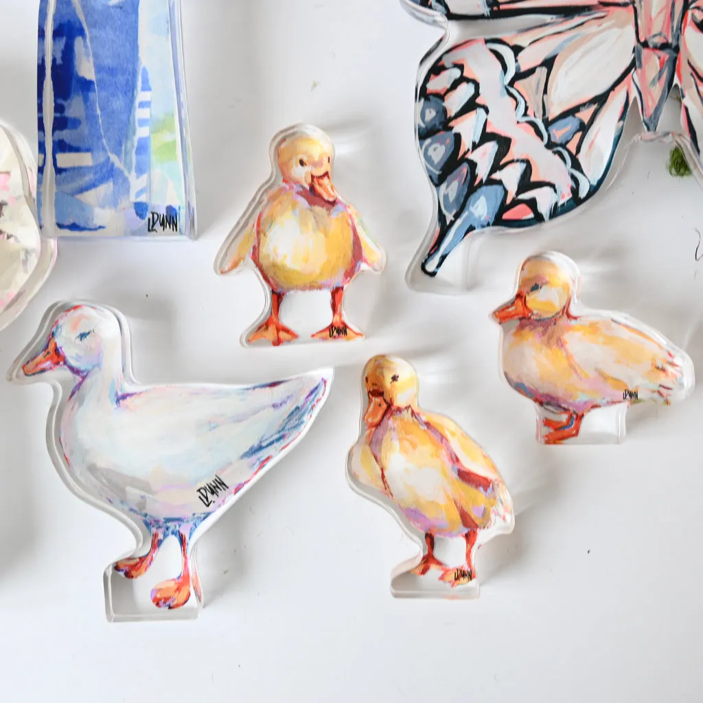Walking Duckling Acrylic Block