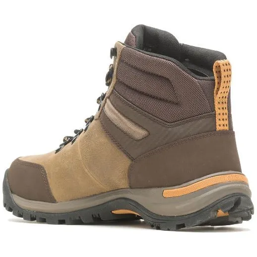 Wolverine Men's Chisel 6" Steel Toe WP Slip Resist Work Boot -Gravel- W231047