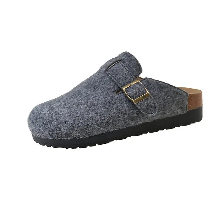 Women's clogs with comfortable footbed and elegant strap design W&W