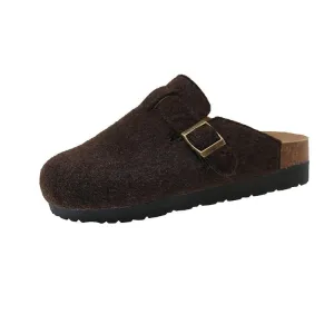 Women's clogs with comfortable footbed and elegant strap design W&W