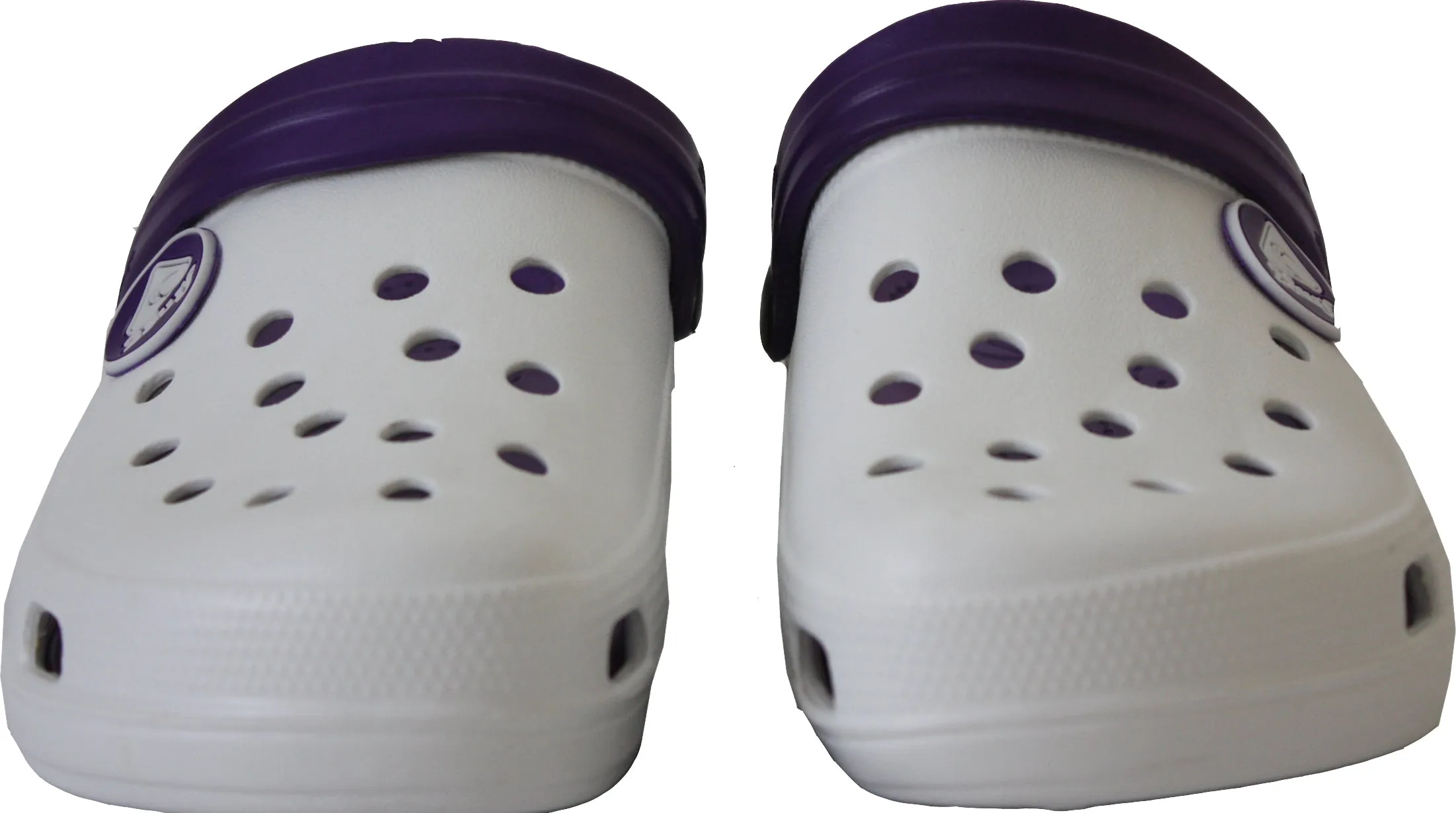 Womens Lightweight EVA Clogs Mules Flip Flops Summer Sandals Garden Beach Slippers Flat Shoes White Purple