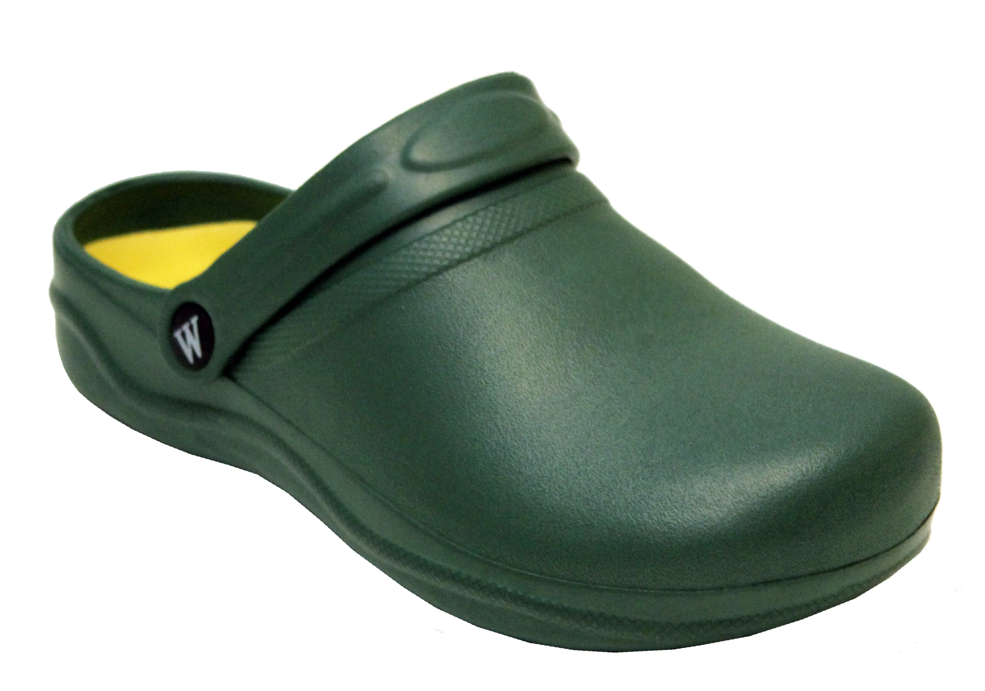 Womens Lightweight Slip On Garden Kitchen Hospital Clogs Green