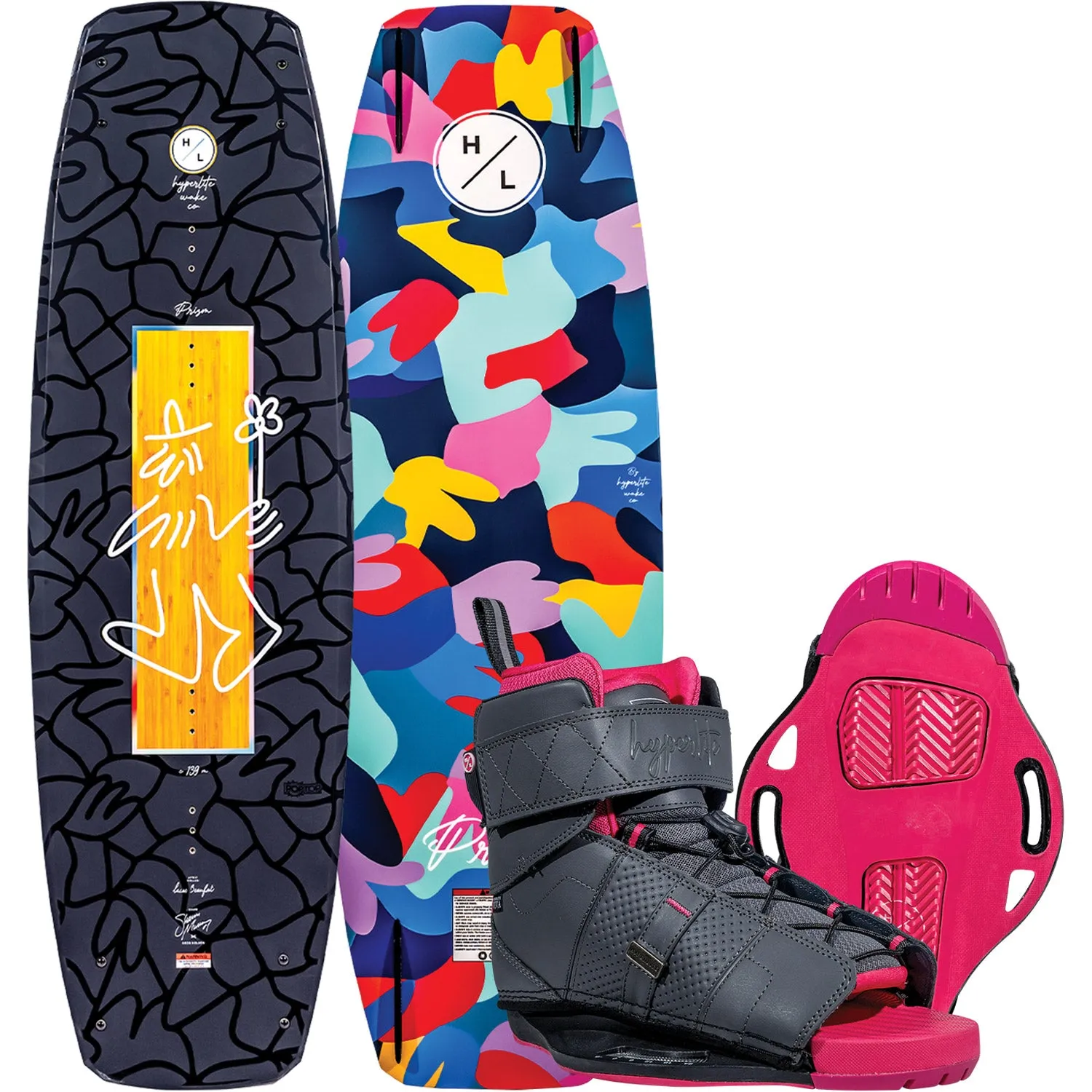 Womens Prizm Wakeboard w/ Viva Boot Package